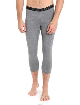 Icebreaker Eesti ZZ0F2160 mehed | Icebreaker Merino 200 Oasis 3/4 termilised säärised Gritstone Heather