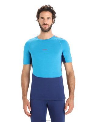 Icebreaker Eesti ZZ0F2171 mehed | Icebreaker 125 Zoneknit Merino lühikeste varrukatega Crewe termiline ülaosa geosinine/kuninglik merevägi