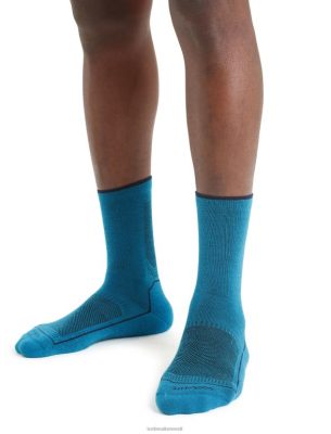 Icebreaker Eesti ZZ0F2270 mehed | Icebreaker Cool-Lite Merino matka 3Q meeskonna sokid geosinine