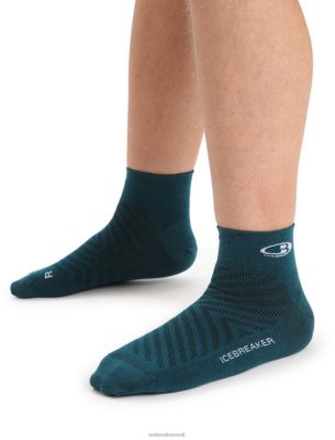 Icebreaker Eesti ZZ0F2277 mehed | Icebreaker Merino Run+ ultralighti mini sokid Roheline hiilgus/lumi