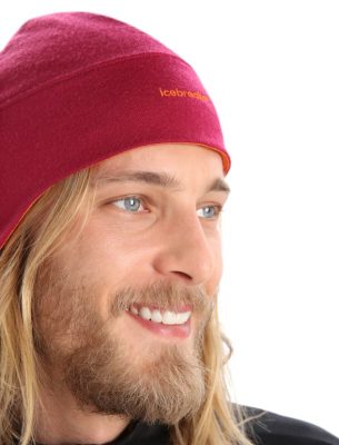 Icebreaker Eesti ZZ0F2471 unisex | Icebreaker Merino kvant Beanie kirss/välk