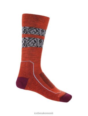 Icebreaker Eesti ZZ0F2787 naised | Icebreaker Merino matk+ kergete meeskondade sokkide loomulik tippkohtumine erksav maakeha/mine marja