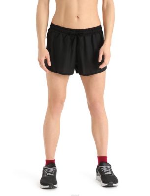 Icebreaker Shorts ZZ0F2739 naised | Icebreaker Zoneknit Merino lühikesed püksid must