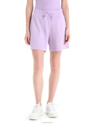 Icebreaker Shorts ZZ0F2741 naised | Icebreaker Merino purustus lühikesed püksid lilla pilk