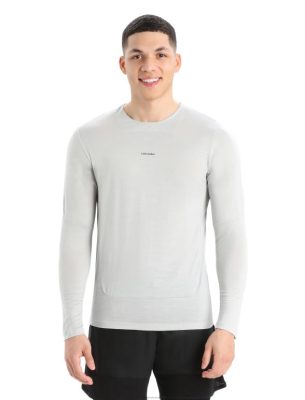 Icebreaker T-Shirt ZZ0F2438 mehed | Icebreaker Zoneknit Merino pikkade varrukatega t-särk eeter