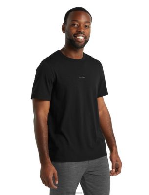 Icebreaker T-Shirt ZZ0F2492 mehed | Icebreaker Merino keskvarrukaga t-särk must