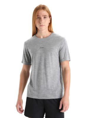 Icebreaker T-Shirt ZZ0F272 mehed | Icebreaker Zoneknit Merino lühikeste varrukatega t-särk metroo kanarbik